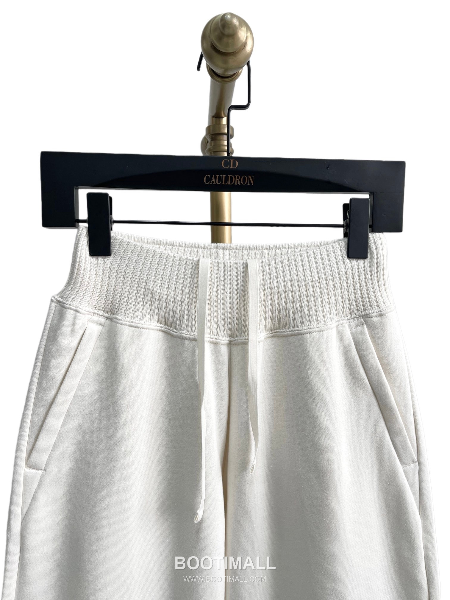 Alo Yoga High Waist Knit Wide Leg Sweatpants Fleece Patchwork Logo 알로요가 하이웨이스트 니트 와이드레그 스웨트팬츠 플리스 로고 10026 12