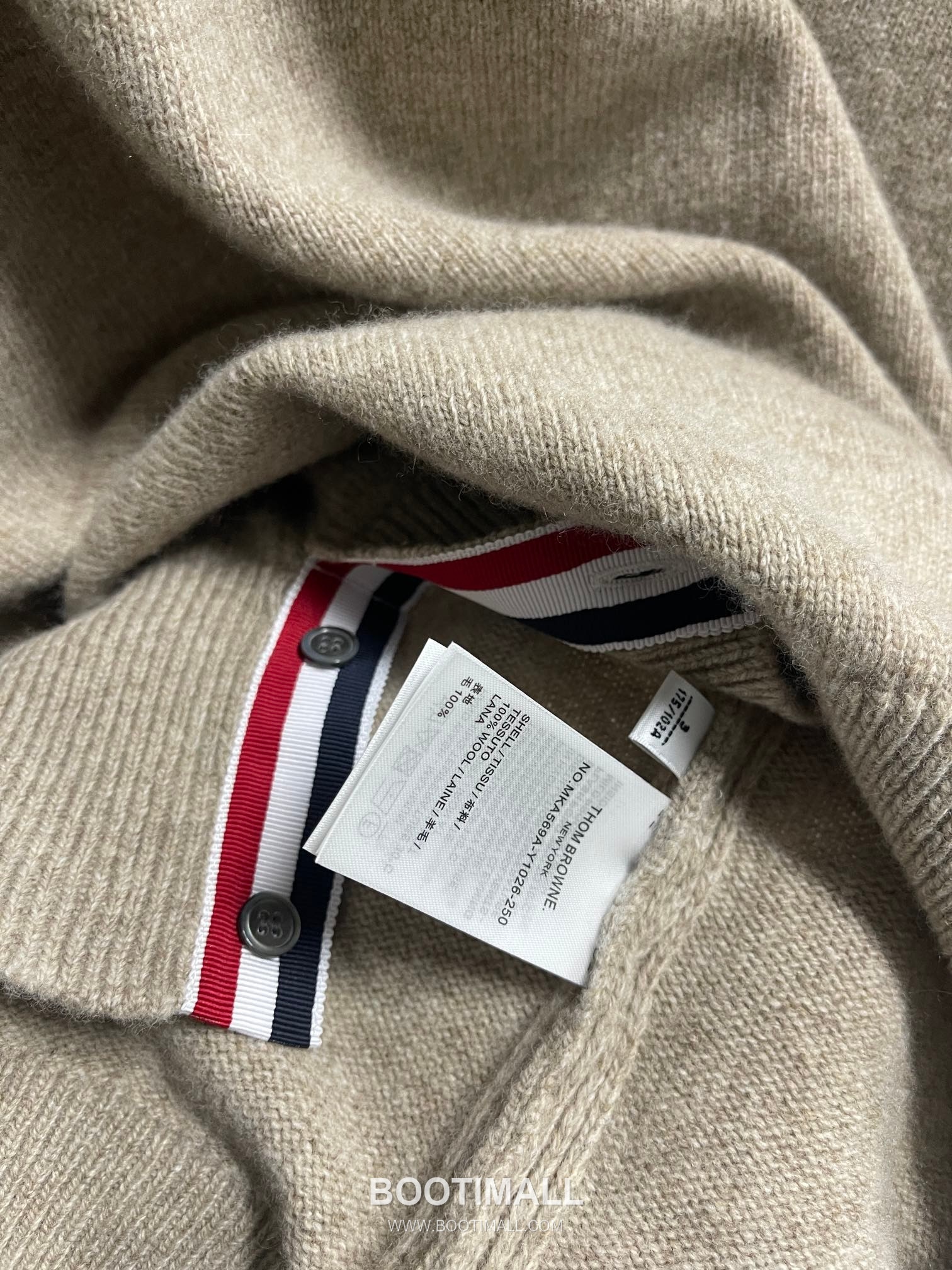 Thom Browne 4 Bar Stripe Wool Knit Sweater Embroidered Logo 톰브라운 4바 스트라이프 울 니트 스웨터 자수 로고 60061 17