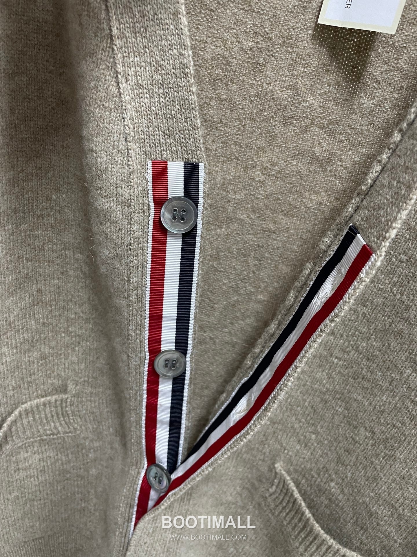 Thom Browne 4 Bar Stripe Wool Knit Cardigan V Neck Button 톰브라운 4바 스트라이프 울 니트 가디건 V넥 버튼 60102 16