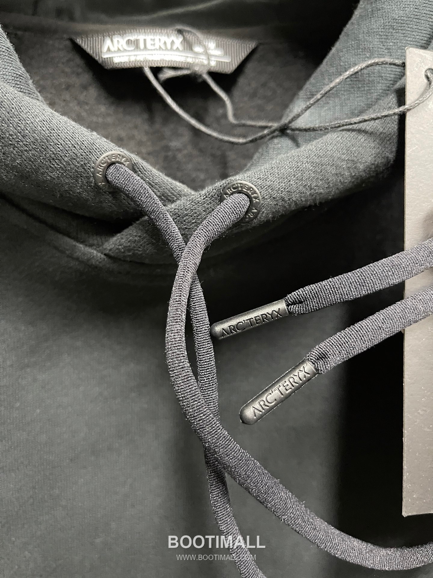 Arc'teryx Embroidered Logo Hooded Fleece Hoodie Drawstring 아크테릭스 자수 로고 후드 플리스 후디 드로우스트링 60083 10