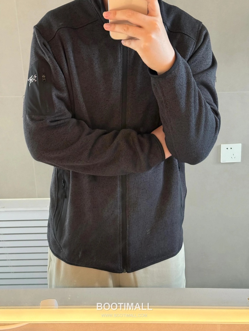 Arc'teryx Covert Cardigan Fleece Zip Jacket Stand Collar 아크테릭스 코버트 가디건 플리스 집업 재킷 스탠드카라 60058 3