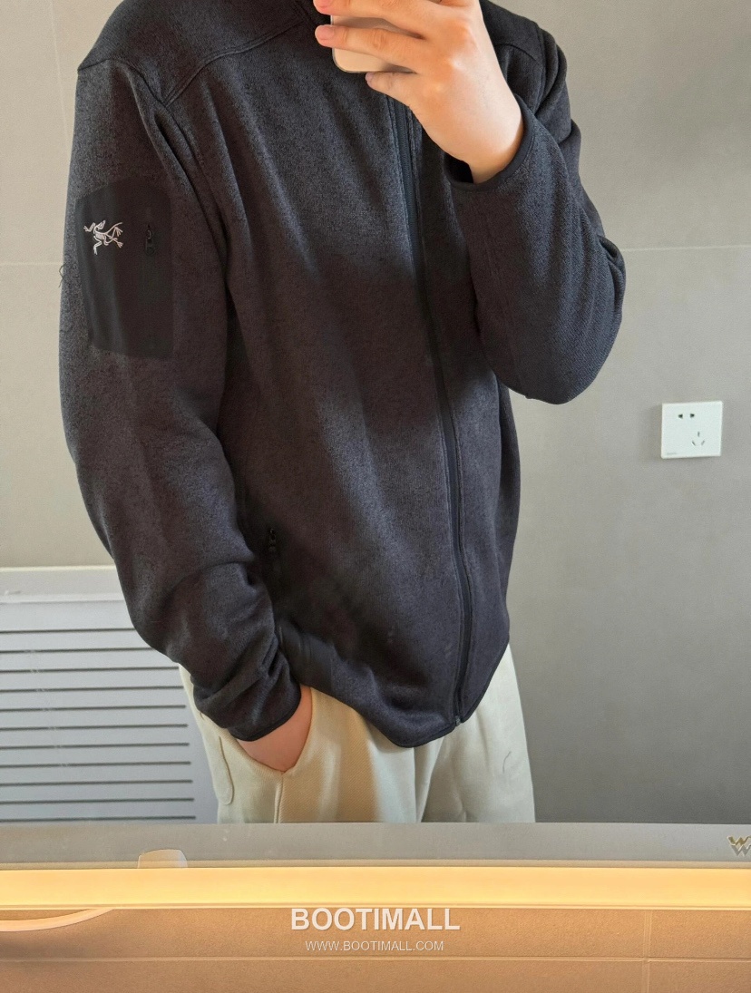 Arc'teryx Covert Cardigan Fleece Zip Jacket Stand Collar 아크테릭스 코버트 가디건 플리스 집업 재킷 스탠드카라 60058 4