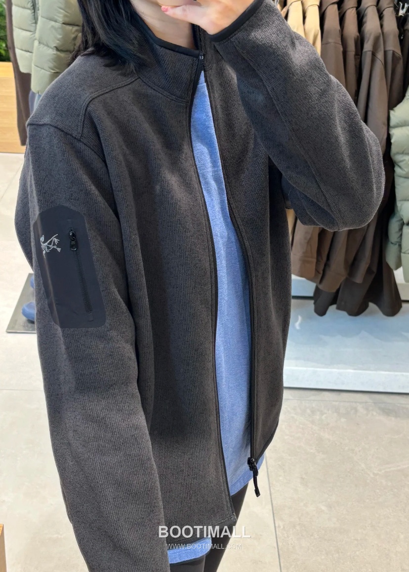Arc'teryx Covert Cardigan Fleece Zip Jacket Stand Collar 아크테릭스 코버트 가디건 플리스 집업 재킷 스탠드카라 60058 8