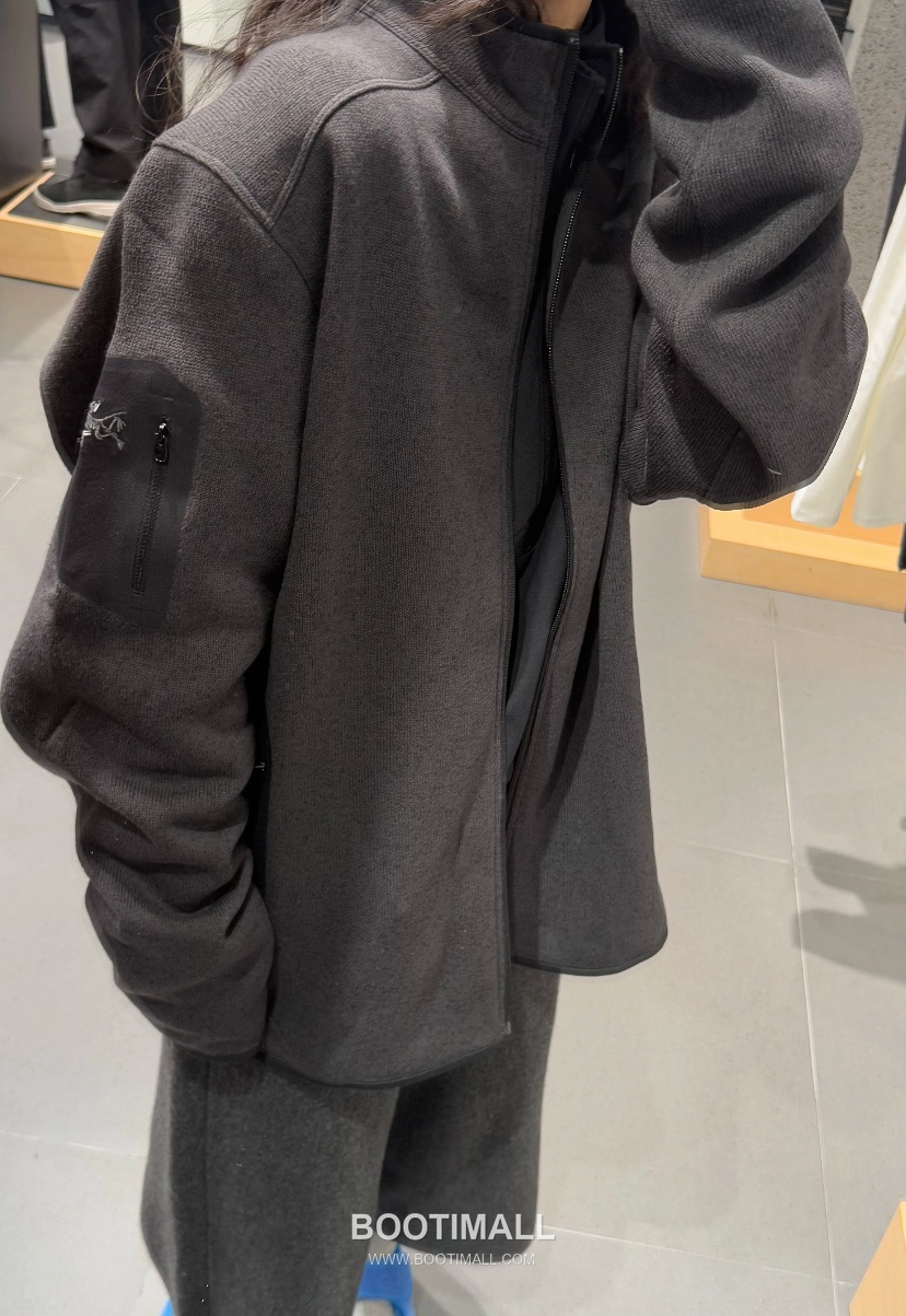 Arc'teryx Covert Cardigan Fleece Zip Jacket Stand Collar 아크테릭스 코버트 가디건 플리스 집업 재킷 스탠드카라 60058 9