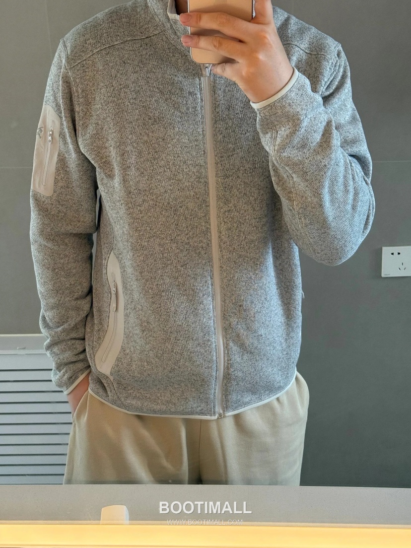 Arc'teryx Covert Cardigan Fleece Zip Jacket Stand Collar 아크테릭스 코버트 가디건 플리스 집업 재킷 스탠드카라 60058 1