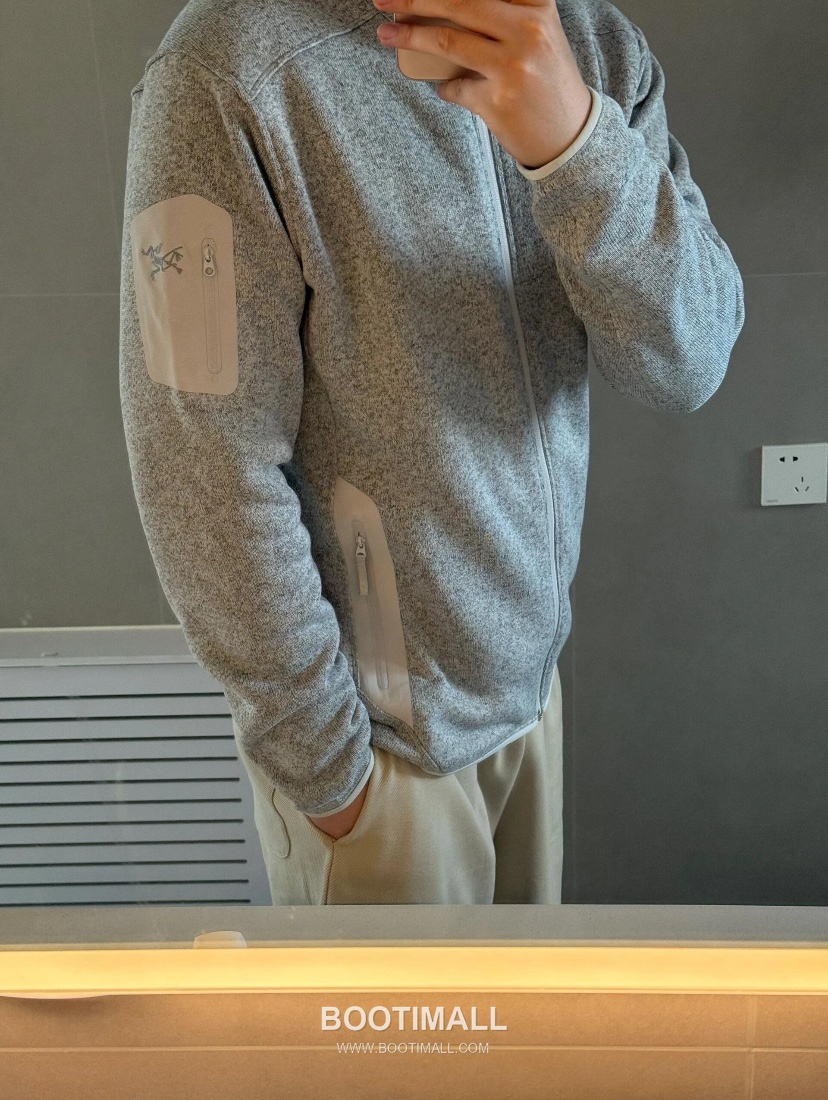 Arc'teryx Covert Cardigan Fleece Zip Jacket Stand Collar 아크테릭스 코버트 가디건 플리스 집업 재킷 스탠드카라 60058 2