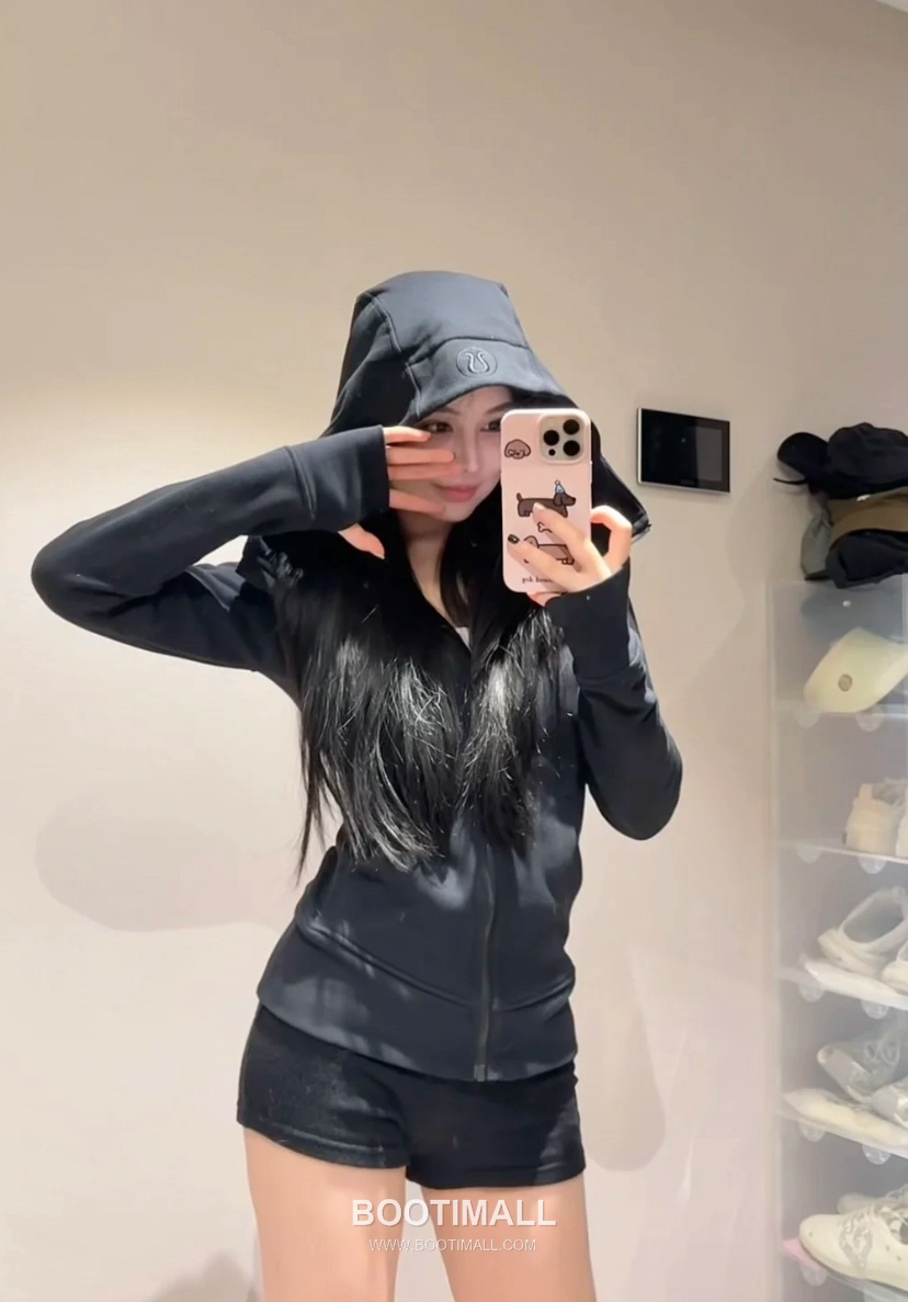 Lululemon Scuba Slim Fit Fleece Hoodie Zip Jacket Logo 룰루레몬 스쿠바 슬림핏 플리스 후드 집업 재킷 로고 31169 1