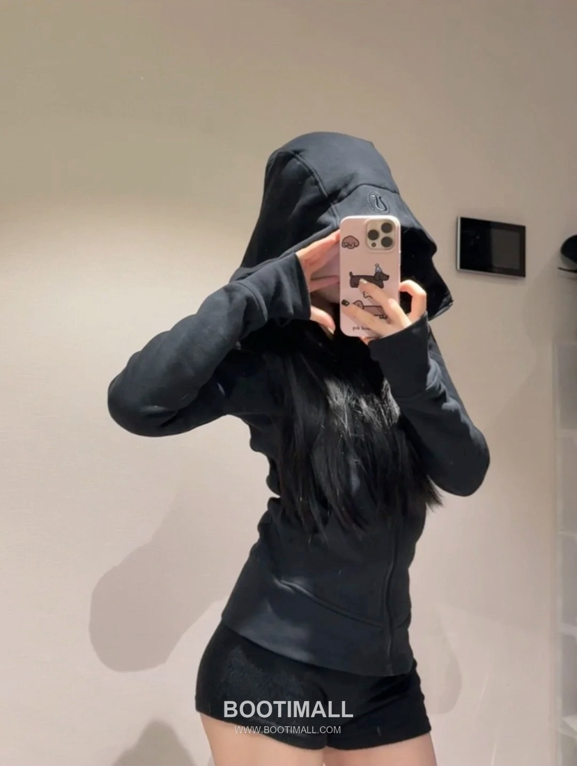 Lululemon Scuba Slim Fit Fleece Hoodie Zip Jacket Logo 룰루레몬 스쿠바 슬림핏 플리스 후드 집업 재킷 로고 31169 2