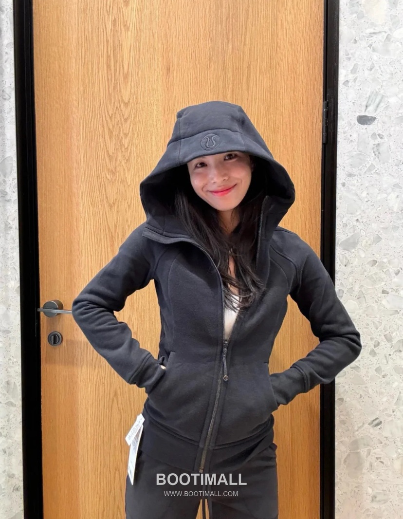 Lululemon Scuba Slim Fit Fleece Hoodie Zip Jacket Logo 룰루레몬 스쿠바 슬림핏 플리스 후드 집업 재킷 로고 31169 5