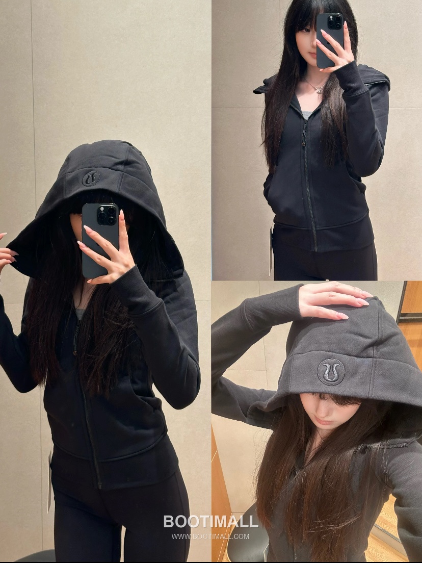 Lululemon Scuba Slim Fit Fleece Hoodie Zip Jacket Logo 룰루레몬 스쿠바 슬림핏 플리스 후드 집업 재킷 로고 31169 8