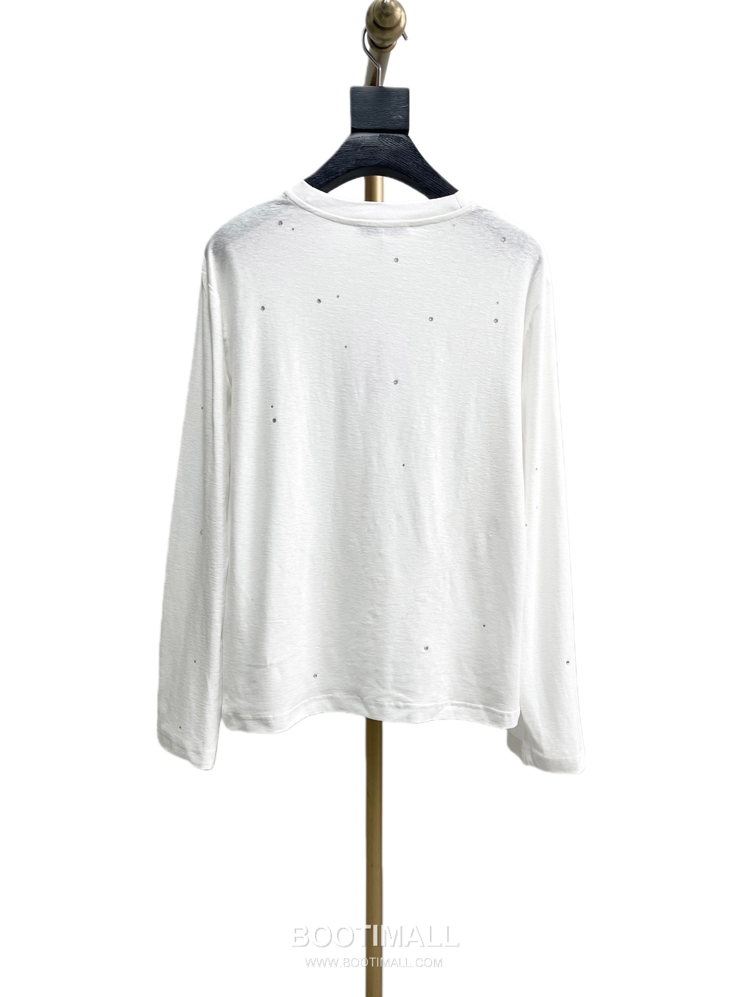 Acne Studios 1996 Logo Print Cotton T-Shirt Crewneck Long Sleeve 아크네스튜디오 1996 로고 프린트 코튼 크루넥 롱슬리브 티셔츠 10029 11