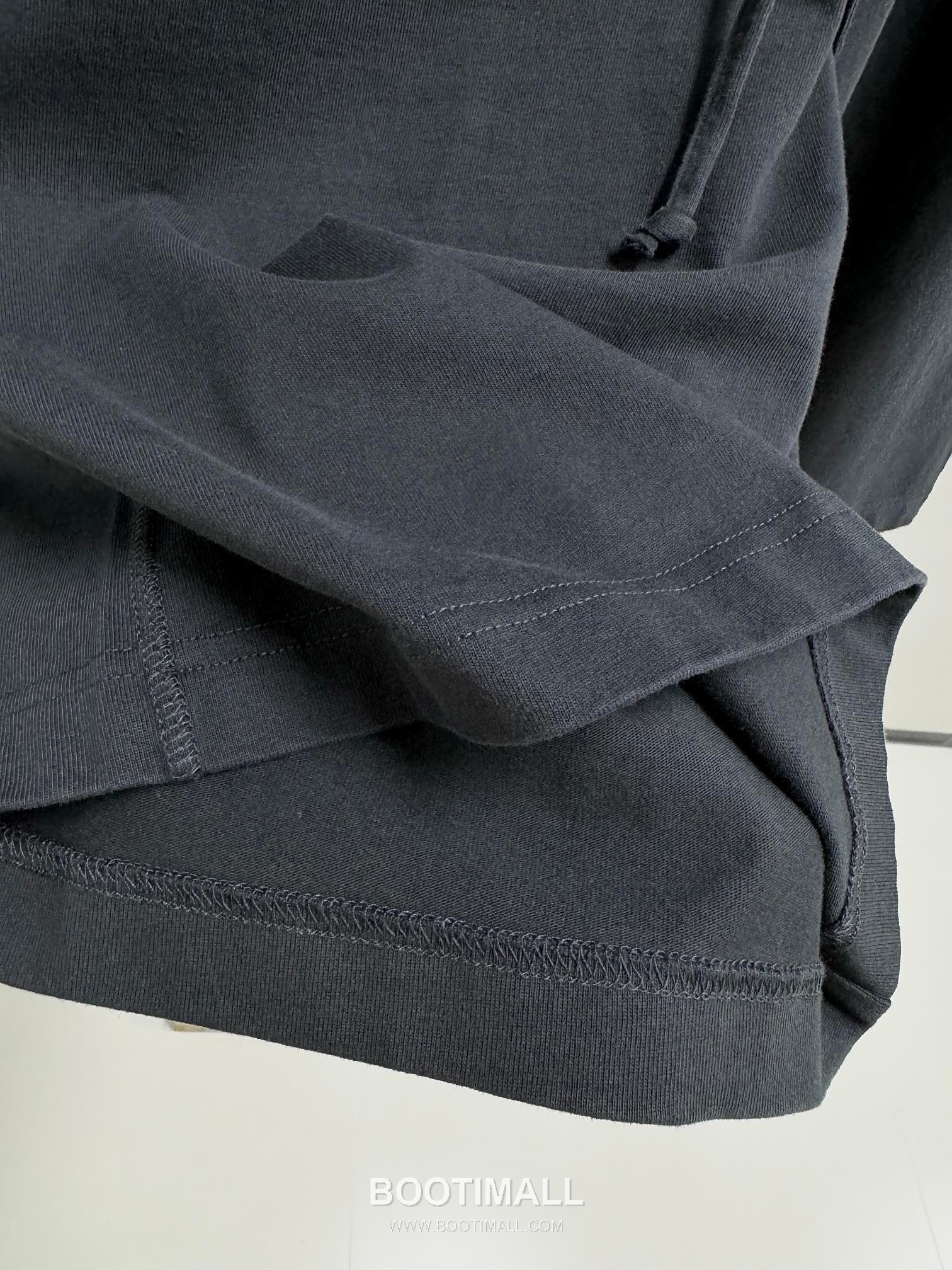 Acne Studios Washed Denim Shorts Logo Print Distressed 아크네스튜디오 워싱 데님 쇼츠 로고 프린트 디스트레스 31082 5