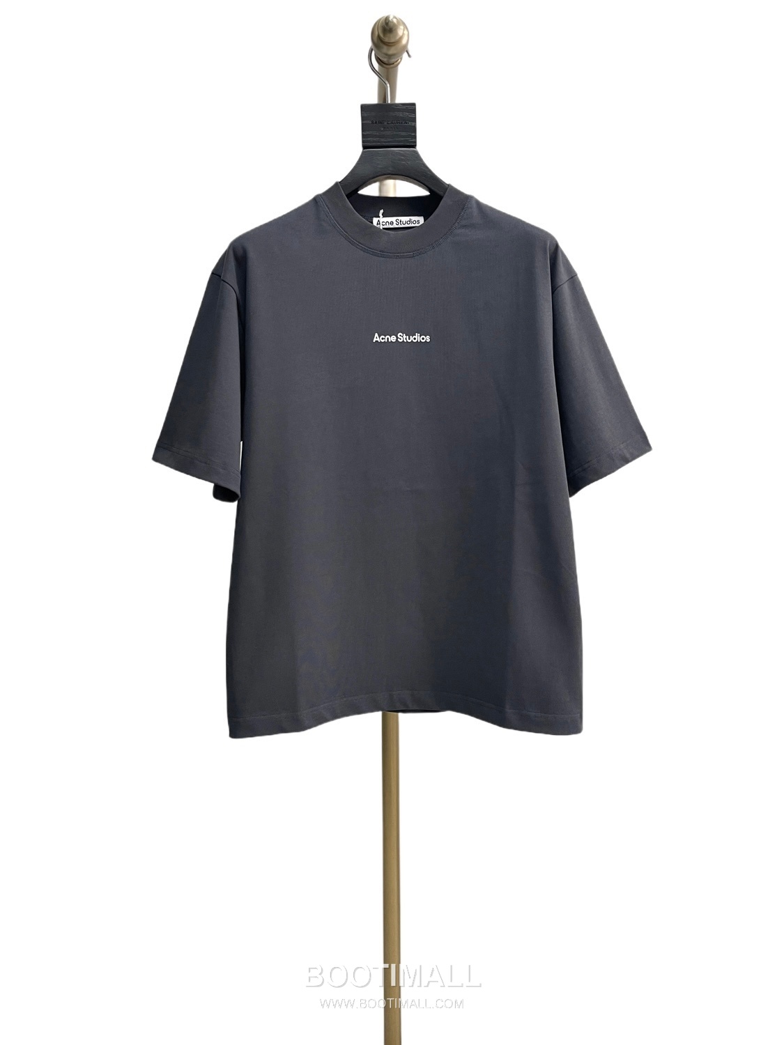 Acne Studios Logo Print Cotton T-Shirt Crewneck Short Sleeve 아크네스튜디오 로고 프린트 코튼 크루넥 반팔 티셔츠 50005 10