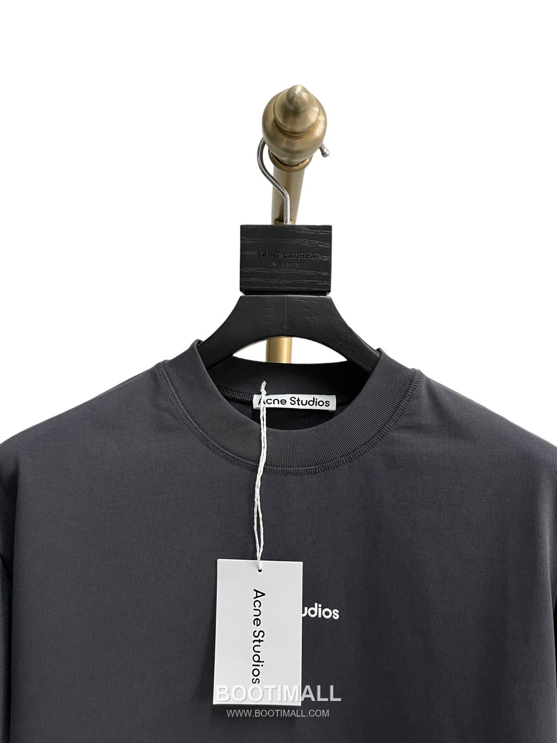 Acne Studios Logo Print Cotton T-Shirt Crewneck Short Sleeve 아크네스튜디오 로고 프린트 코튼 크루넥 반팔 티셔츠 50005 12