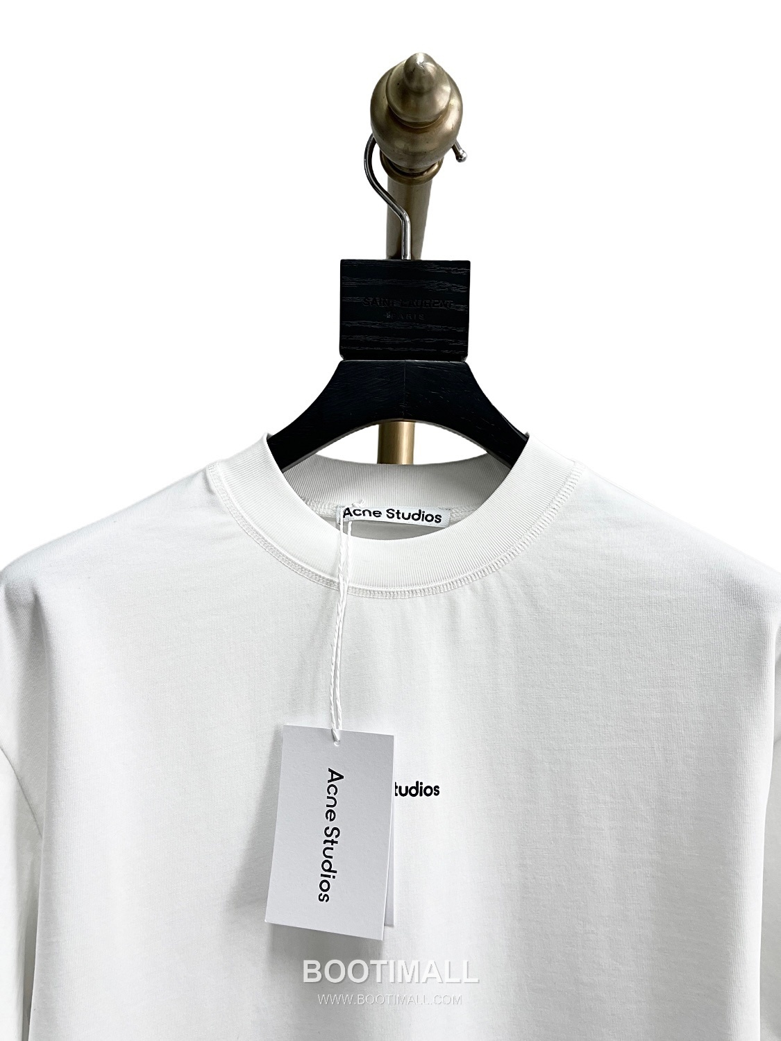 Acne Studios Logo Print Cotton T-Shirt Crewneck Short Sleeve 아크네스튜디오 로고 프린트 코튼 크루넥 반팔 티셔츠 50005 12