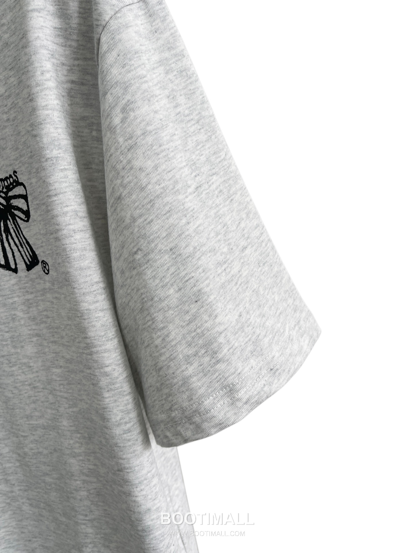 Acne Studios Bow Logo Print Cotton T-Shirt Crewneck Short Sleeve 아크네스튜디오 보우 로고 프린트 코튼 크루넥 반팔 티셔츠 60175 6