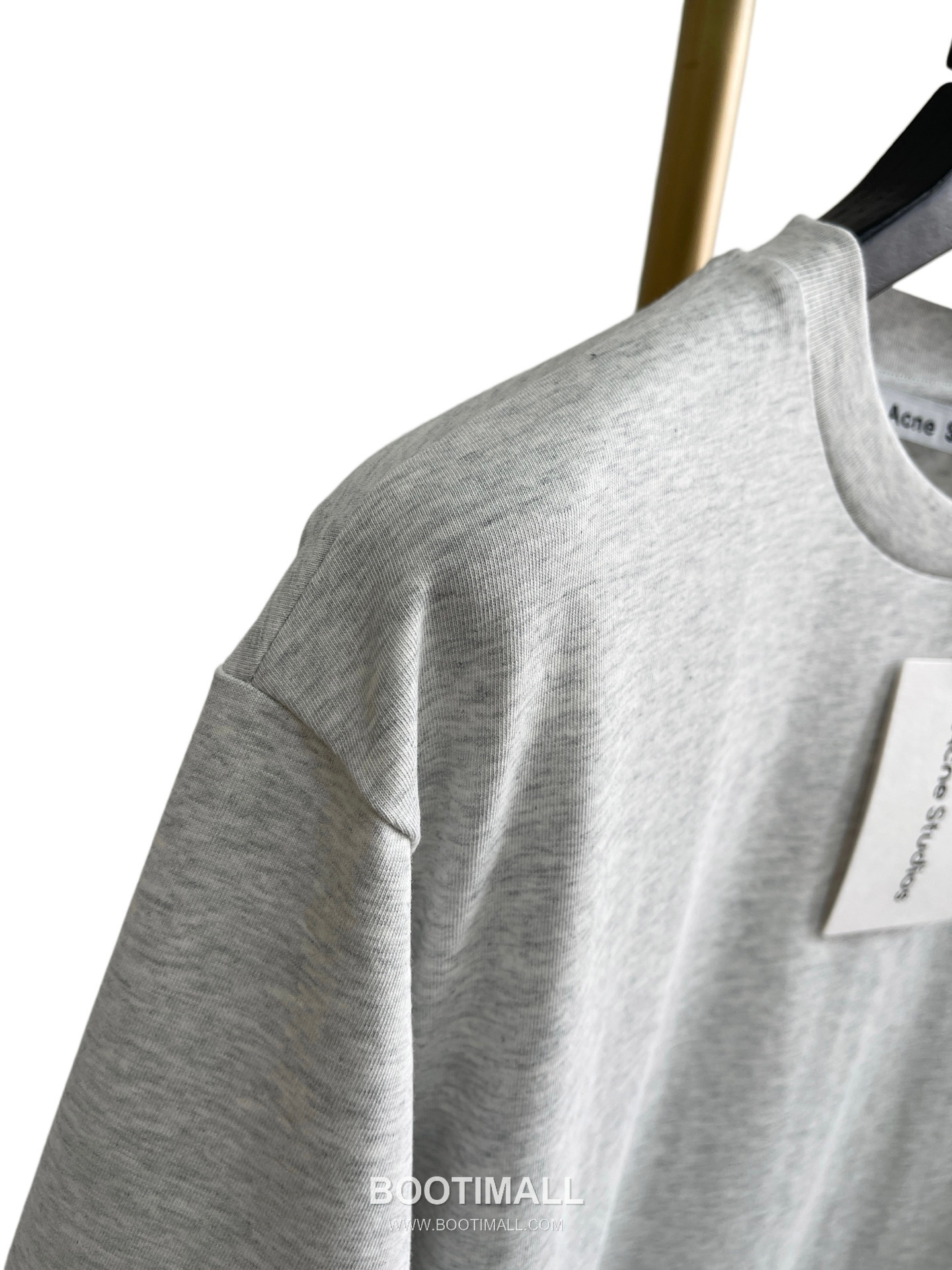 Acne Studios Bow Logo Print Cotton T-Shirt Crewneck Short Sleeve 아크네스튜디오 보우 로고 프린트 코튼 크루넥 반팔 티셔츠 60175 7