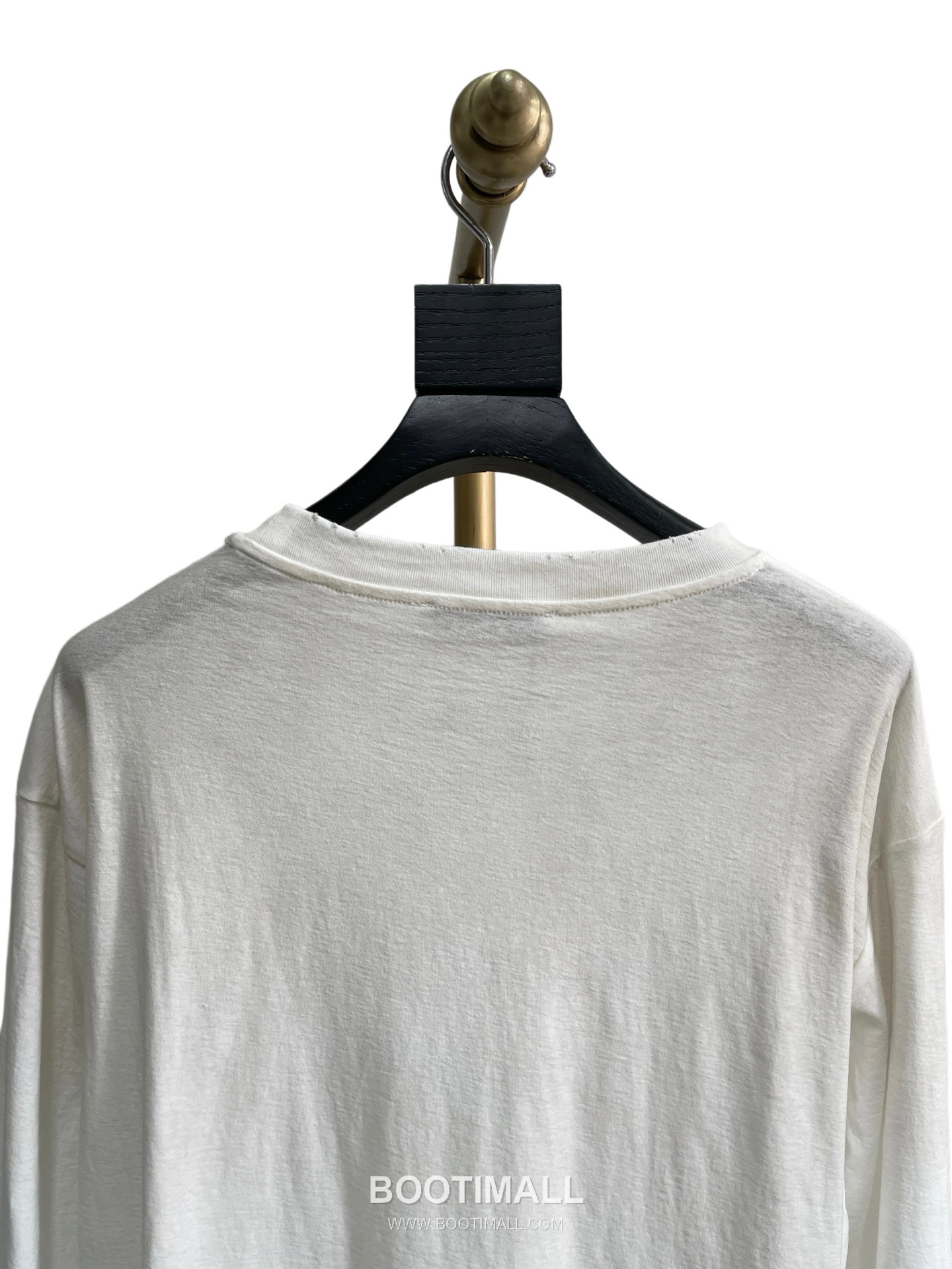 Acne Studios 1996 Distressed Logo Print Cotton T-Shirt Crewneck Long Sleeve 아크네스튜디오 1996 디스트레스 로고 프린트 코튼 크루넥 롱슬리브 티셔츠 13