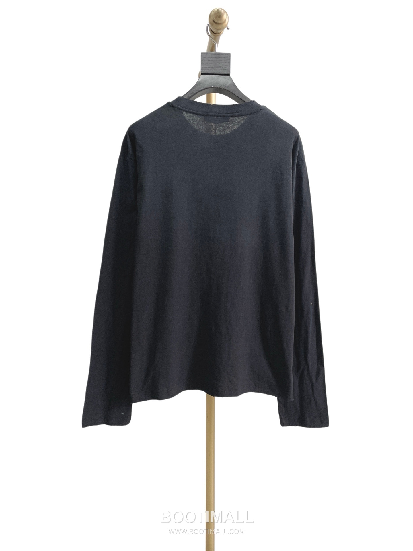 Acne Studios 1996 Distressed Logo Print Cotton T-Shirt Crewneck Long Sleeve 아크네스튜디오 1996 디스트레스 로고 프린트 코튼 크루넥 롱슬리브 티셔츠 11