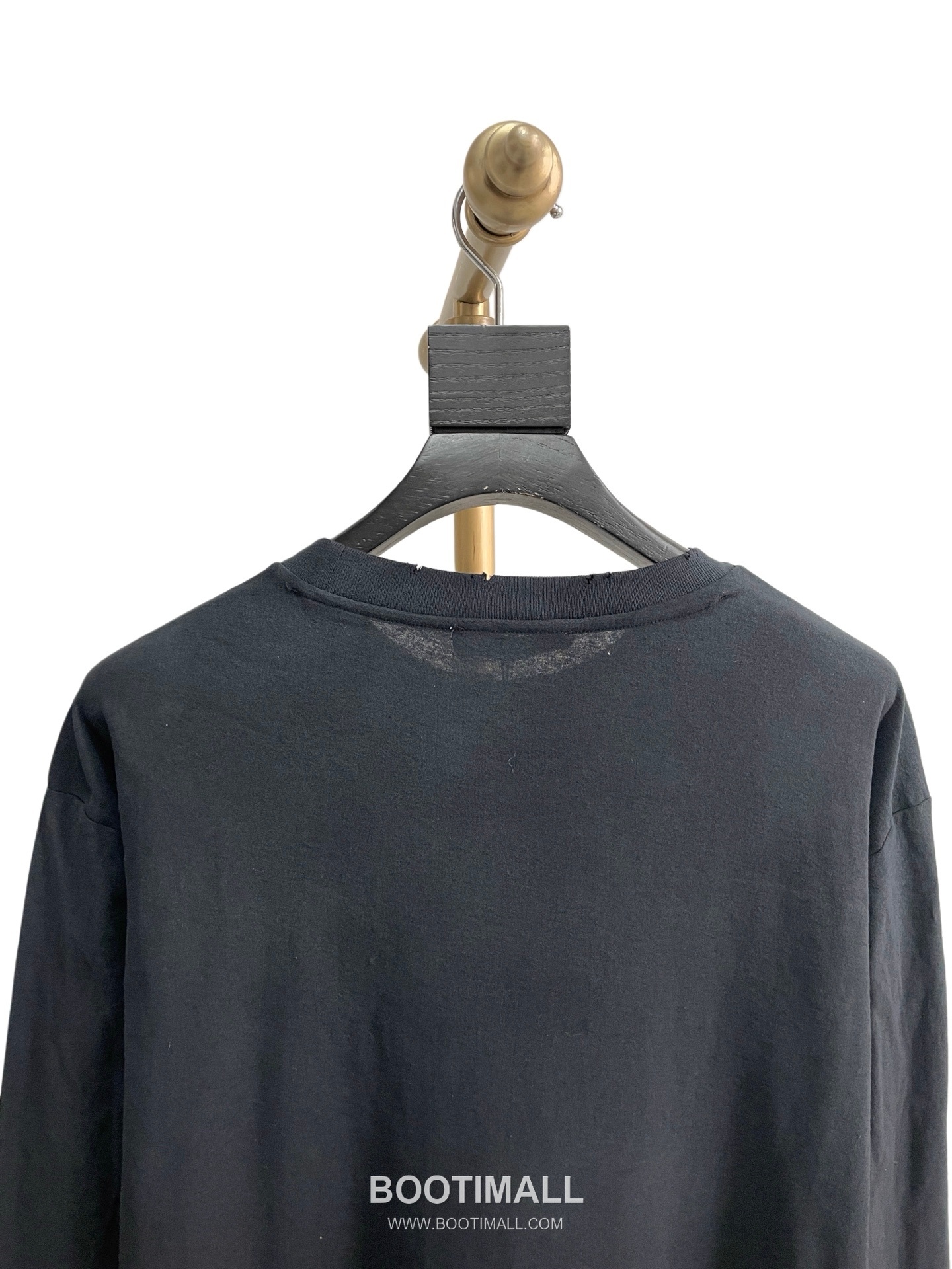 Acne Studios 1996 Distressed Logo Print Cotton T-Shirt Crewneck Long Sleeve 아크네스튜디오 1996 디스트레스 로고 프린트 코튼 크루넥 롱슬리브 티셔츠 13