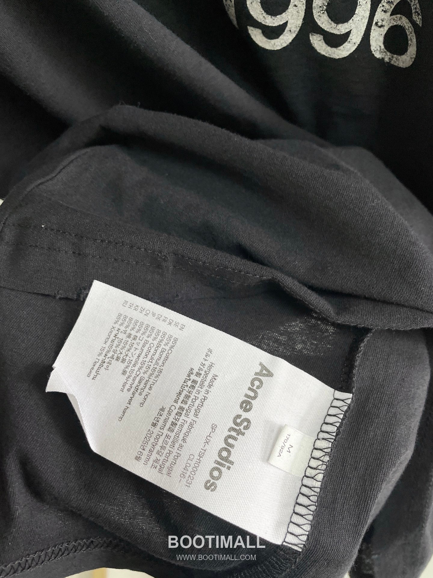 Acne Studios 1996 Distressed Logo Print Cotton T-Shirt Crewneck Long Sleeve 아크네스튜디오 1996 디스트레스 로고 프린트 코튼 크루넥 롱슬리브 티셔츠 17