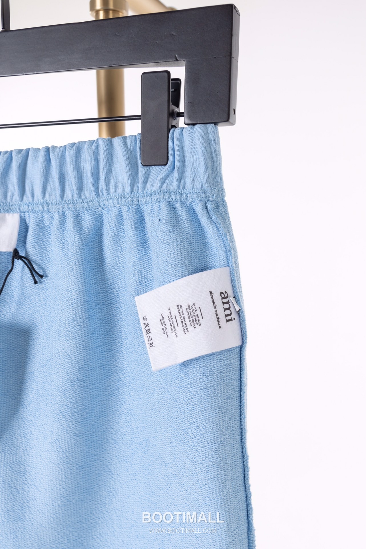 AMI Paris Embroidered Heart Logo Cotton Shorts Wide Fit 아미파리 하트 로고 자수 코튼 쇼츠 와이드핏 2516 8