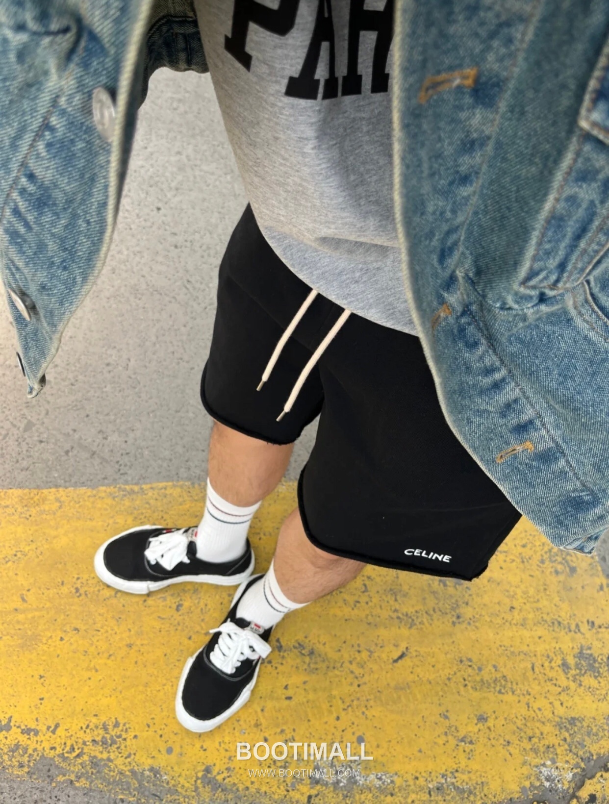 CELINE Embroidered Logo Cotton Shorts Casual Fit 셀린느 자수 로고 코튼 쇼츠 캐주얼핏 2556 2