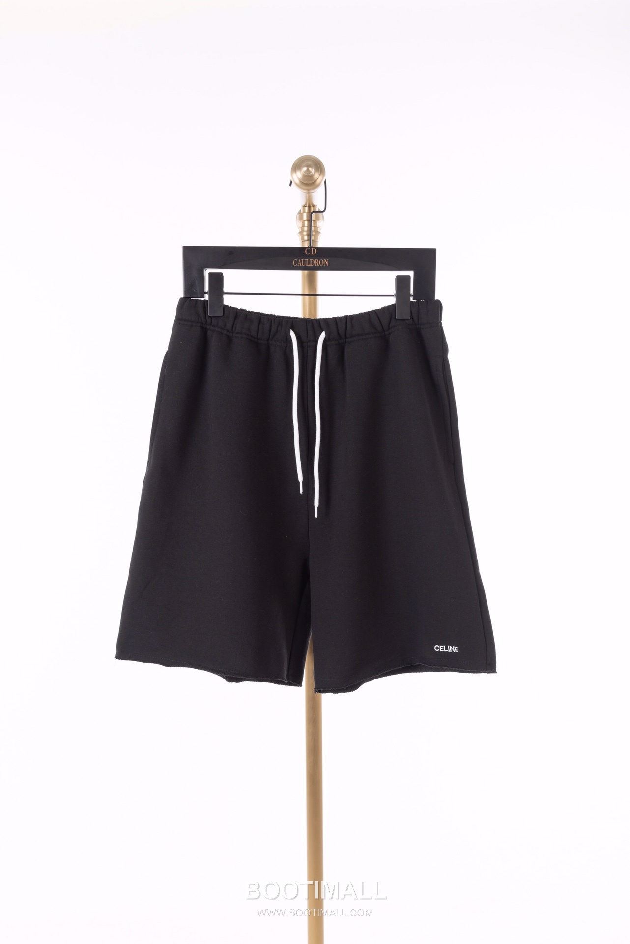 CELINE Embroidered Logo Cotton Shorts Casual Fit 셀린느 자수 로고 코튼 쇼츠 캐주얼핏 2556 10