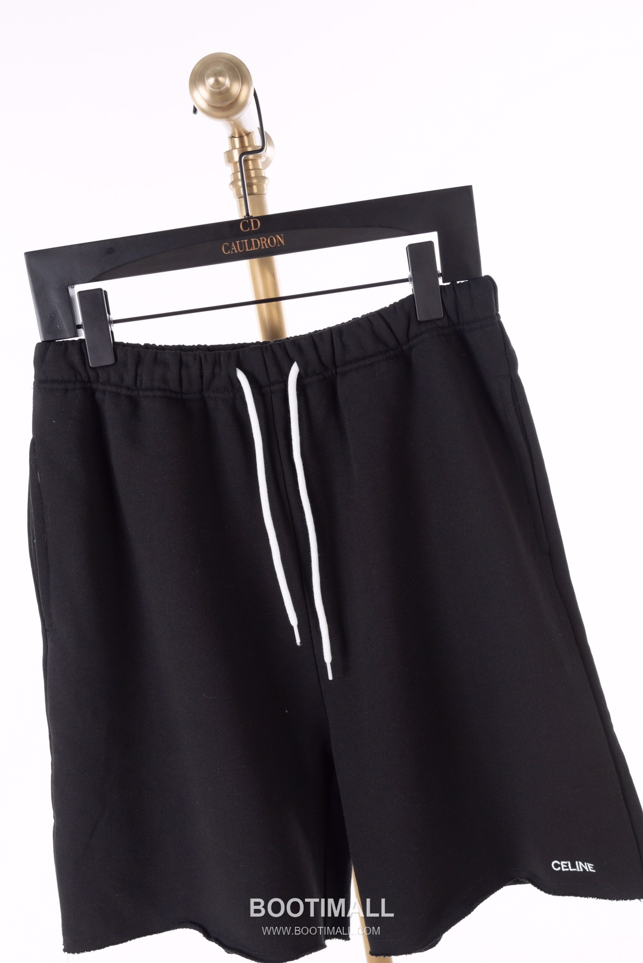 CELINE Embroidered Logo Cotton Shorts Casual Fit 셀린느 자수 로고 코튼 쇼츠 캐주얼핏 2556 12