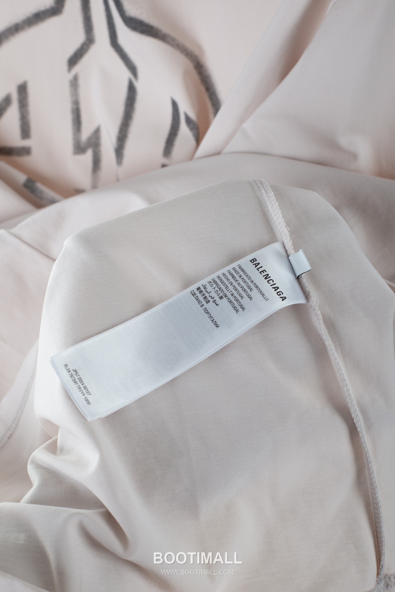 Balenciaga Metal Rock Shield Graphic Print Cotton T-Shirt Crewneck Short Sleeve 발렌시아가 메탈 락 실드 그래픽 프린트 코튼 크루넥 반팔 티셔츠 31065 16