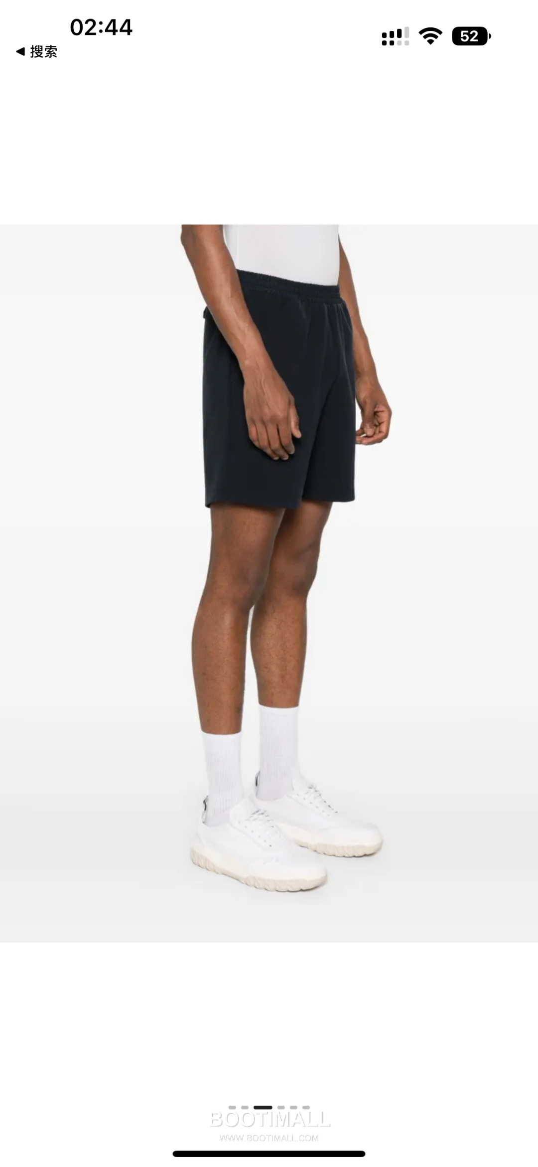 Thom Browne SS26 Cotton Patchwork Mid-Rise Sport Shorts with Logo Detail 톰브라운 SS26 코튼 패치워크 미드라이즈 스포츠 쇼츠 로고 디테일 2