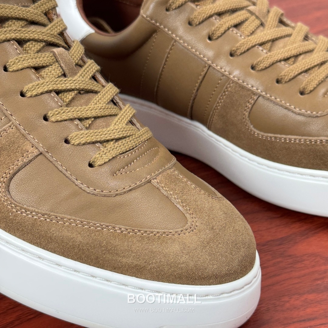 Loro Piana Tennis Walk Calfskin Suede Low Sneakers with Strap Logo Detail 로로피아나 테니스 워크 카프스킨 스웨이드 로우 스니커즈 스트랩 로고 디테일 3.5cm 5