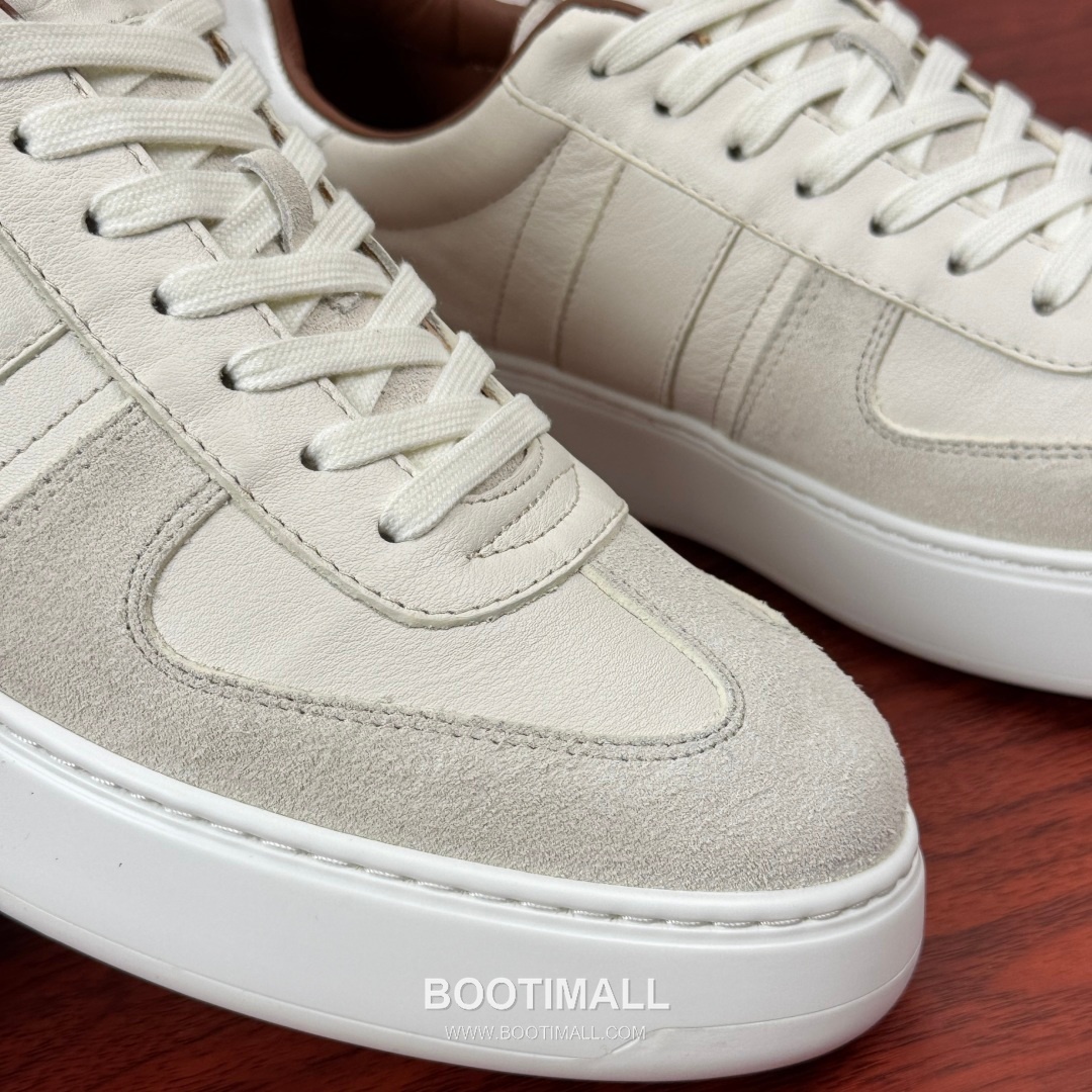 Loro Piana Tennis Walk Calfskin Suede Low Sneakers with Strap Logo Detail 로로피아나 테니스 워크 카프스킨 스웨이드 로우 스니커즈 스트랩 로고 디테일 3.5cm 5