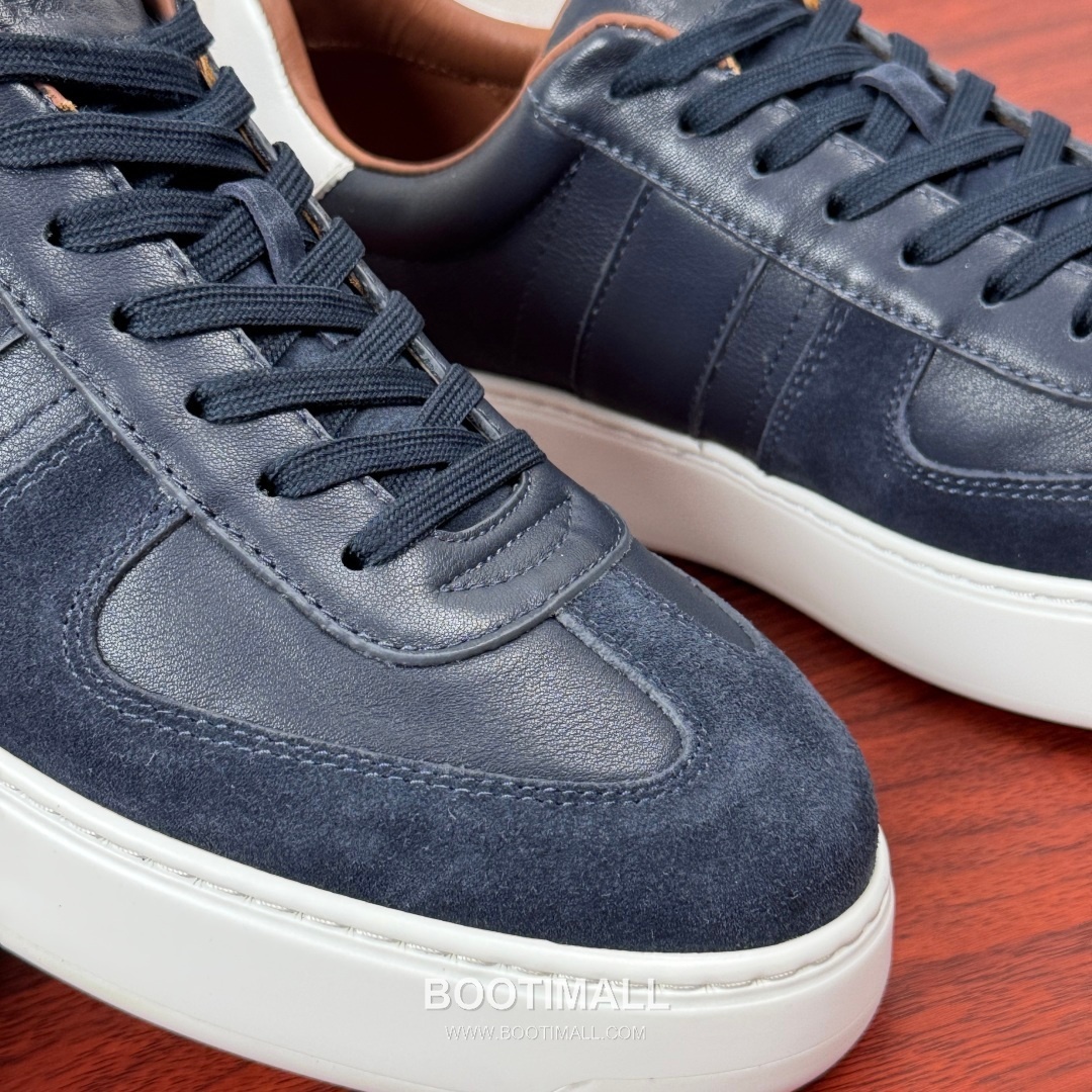 Loro Piana Tennis Walk Calfskin Suede Low Sneakers with Strap Logo Detail 로로피아나 테니스 워크 카프스킨 스웨이드 로우 스니커즈 스트랩 로고 디테일 3.5cm 5