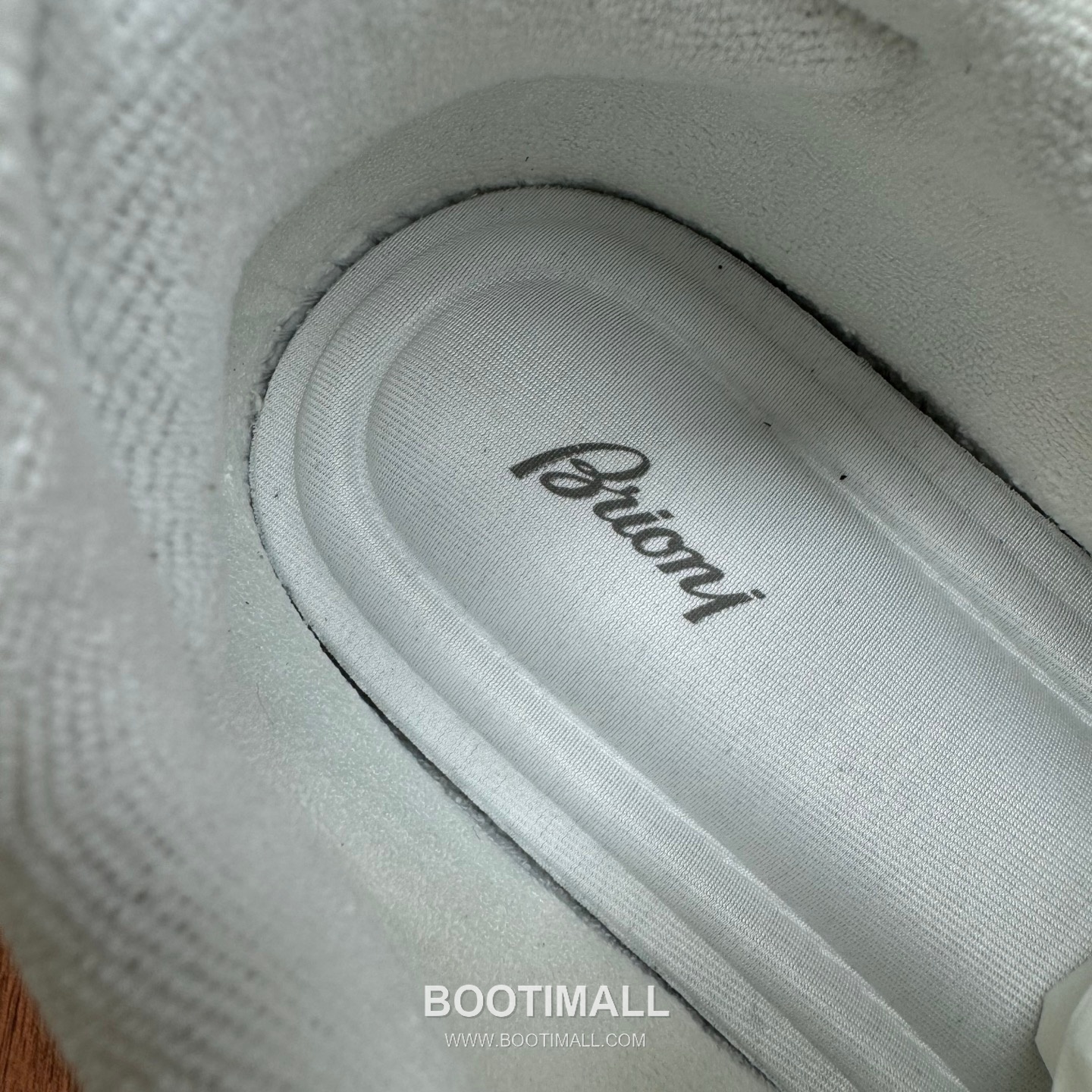 Brioni Crossing Suede Nylon Low Sneakers with Color Block Strap Detail 브리오니 크로싱 스웨이드 나일론 로우 스니커즈 컬러블록 스트랩 디테일 3.5cm 7