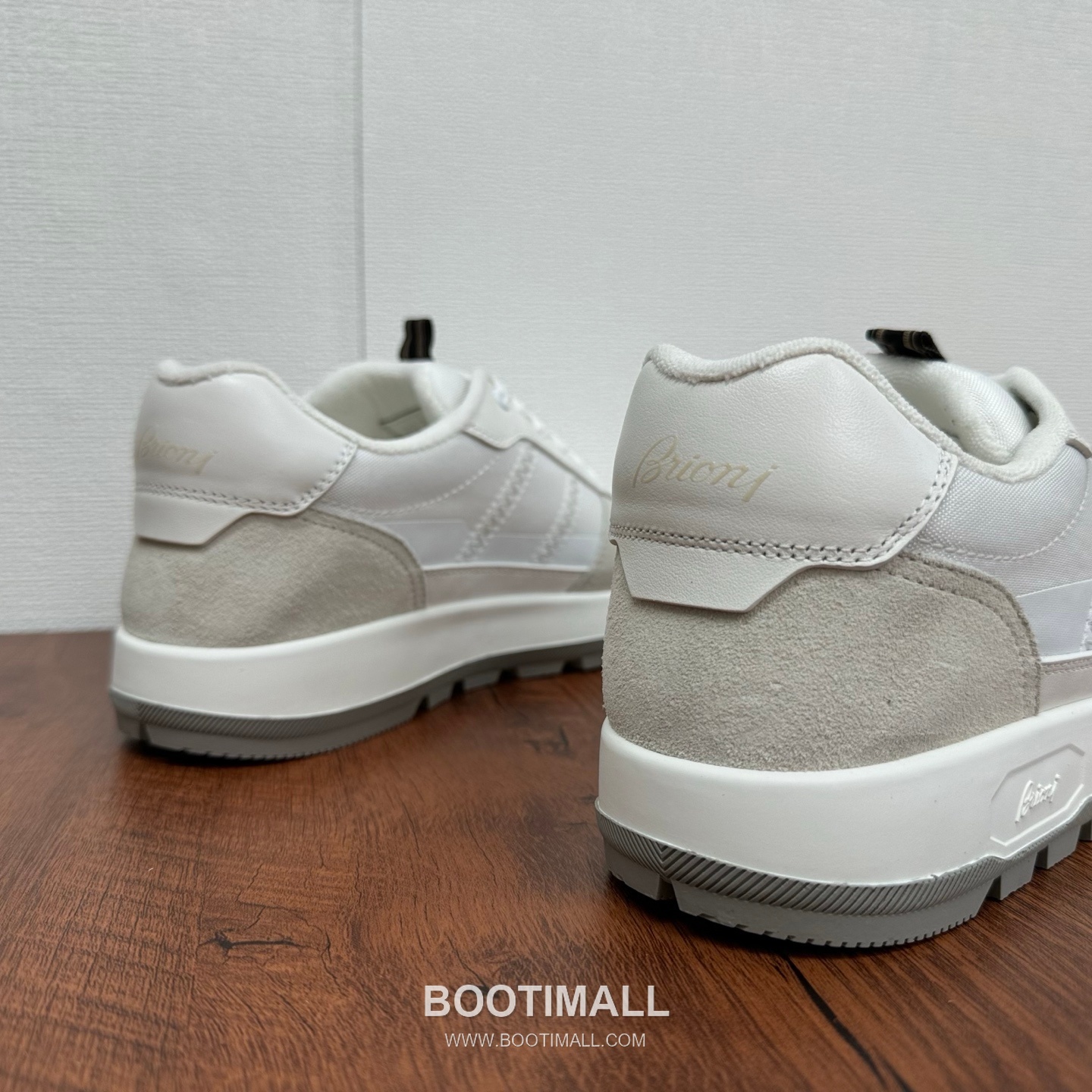 Brioni Crossing Suede Nylon Low Sneakers with Color Block Strap Detail 브리오니 크로싱 스웨이드 나일론 로우 스니커즈 컬러블록 스트랩 디테일 3.5cm 8