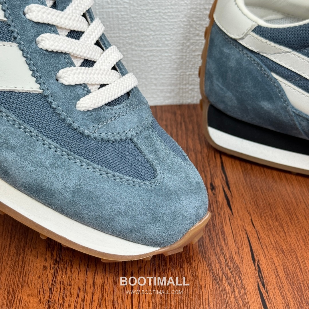 Tom Ford German Trainer Suede Calfskin Mesh Low Sneakers with Panel Detail 톰포드 독일군 트레이너 스웨이드 카프스킨 메쉬 로우 스니커즈 패널 디테일 3.5cm 5