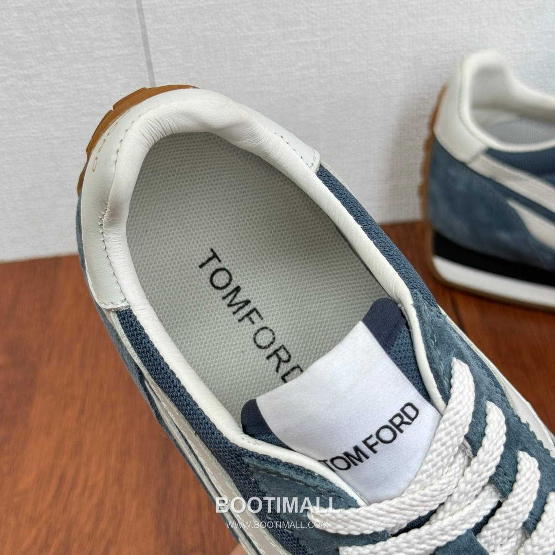 Tom Ford German Trainer Suede Calfskin Mesh Low Sneakers with Panel Detail 톰포드 독일군 트레이너 스웨이드 카프스킨 메쉬 로우 스니커즈 패널 디테일 3.5cm 7