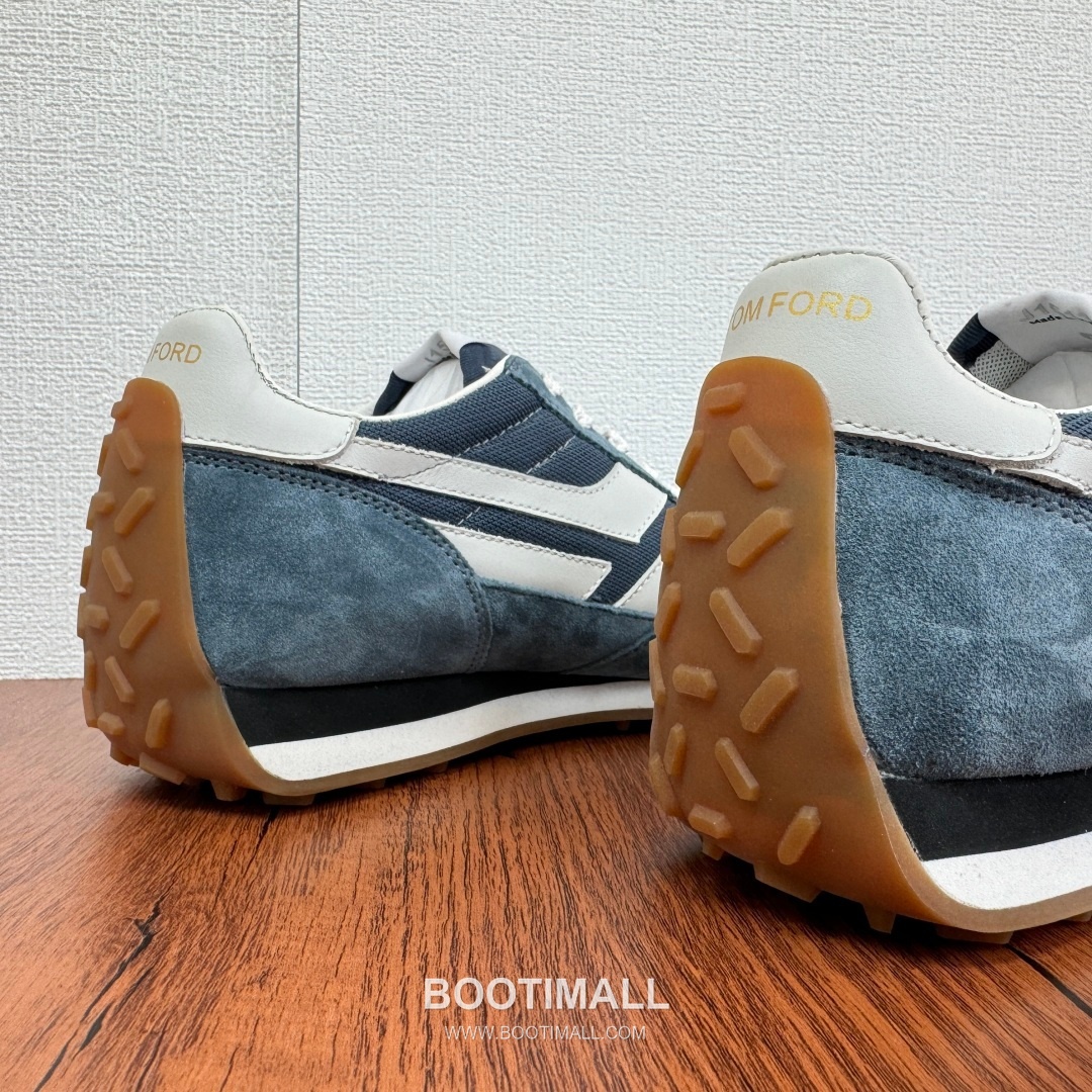 Tom Ford German Trainer Suede Calfskin Mesh Low Sneakers with Panel Detail 톰포드 독일군 트레이너 스웨이드 카프스킨 메쉬 로우 스니커즈 패널 디테일 3.5cm 8