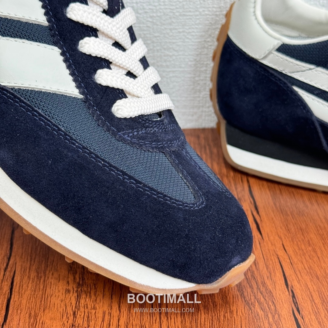 Tom Ford German Trainer Suede Calfskin Mesh Low Sneakers with Panel Detail 톰포드 독일군 트레이너 스웨이드 카프스킨 메쉬 로우 스니커즈 패널 디테일 3.5cm 5