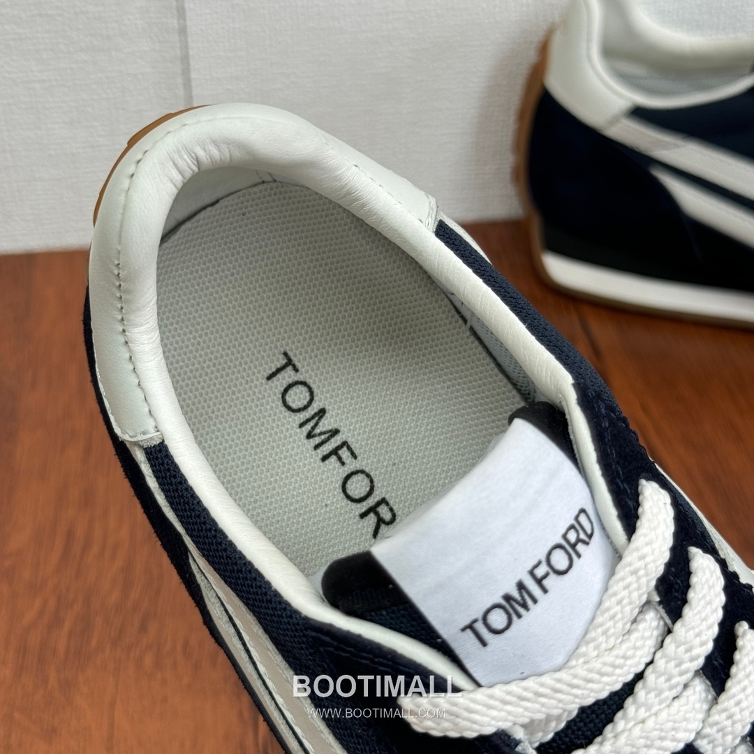 Tom Ford German Trainer Suede Calfskin Mesh Low Sneakers with Panel Detail 톰포드 독일군 트레이너 스웨이드 카프스킨 메쉬 로우 스니커즈 패널 디테일 3.5cm 7