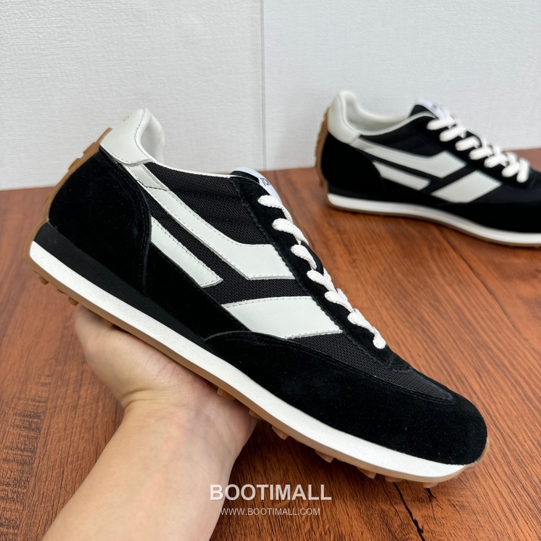 Tom Ford German Trainer Suede Calfskin Mesh Low Sneakers with Panel Detail 톰포드 독일군 트레이너 스웨이드 카프스킨 메쉬 로우 스니커즈 패널 디테일 3.5cm 4