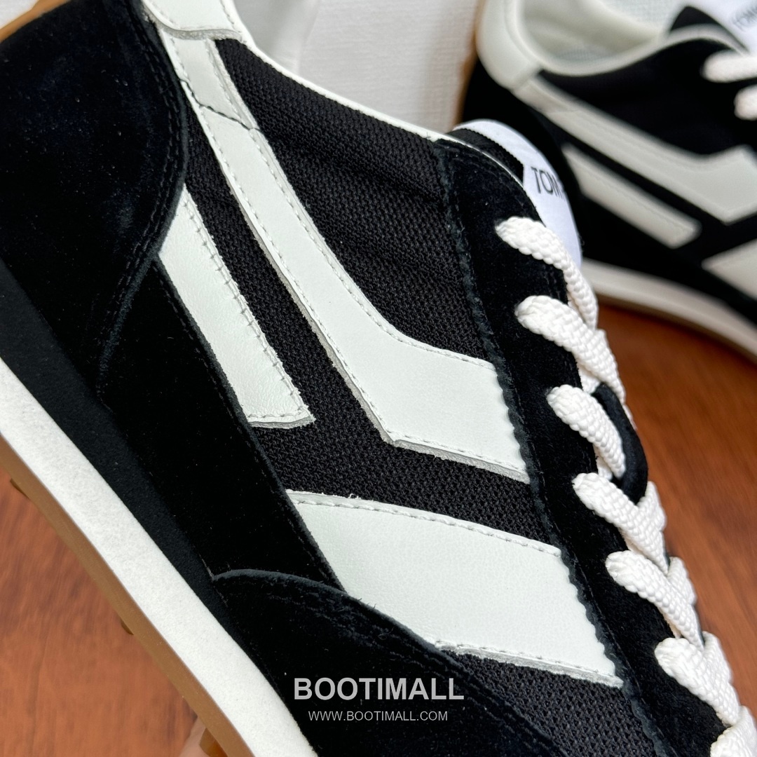 Tom Ford German Trainer Suede Calfskin Mesh Low Sneakers with Panel Detail 톰포드 독일군 트레이너 스웨이드 카프스킨 메쉬 로우 스니커즈 패널 디테일 3.5cm 6