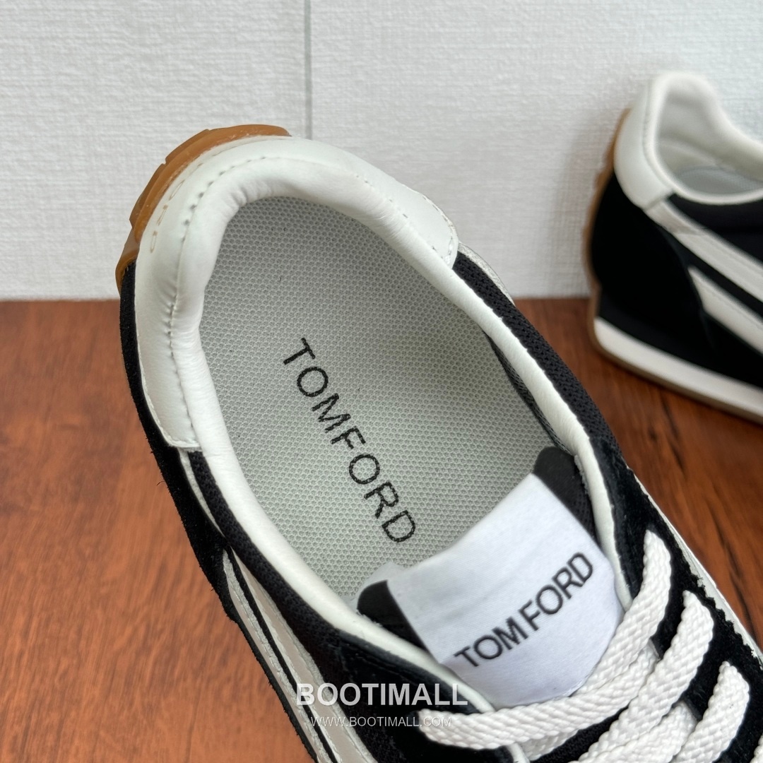 Tom Ford German Trainer Suede Calfskin Mesh Low Sneakers with Panel Detail 톰포드 독일군 트레이너 스웨이드 카프스킨 메쉬 로우 스니커즈 패널 디테일 3.5cm 7