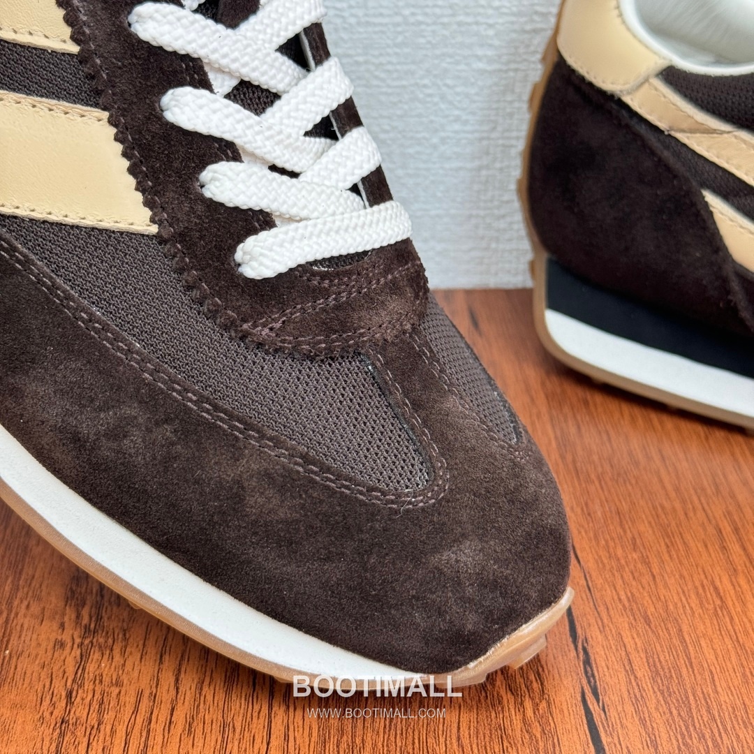 Tom Ford German Trainer Suede Calfskin Mesh Low Sneakers with Panel Detail 톰포드 독일군 트레이너 스웨이드 카프스킨 메쉬 로우 스니커즈 패널 디테일 3.5cm 5