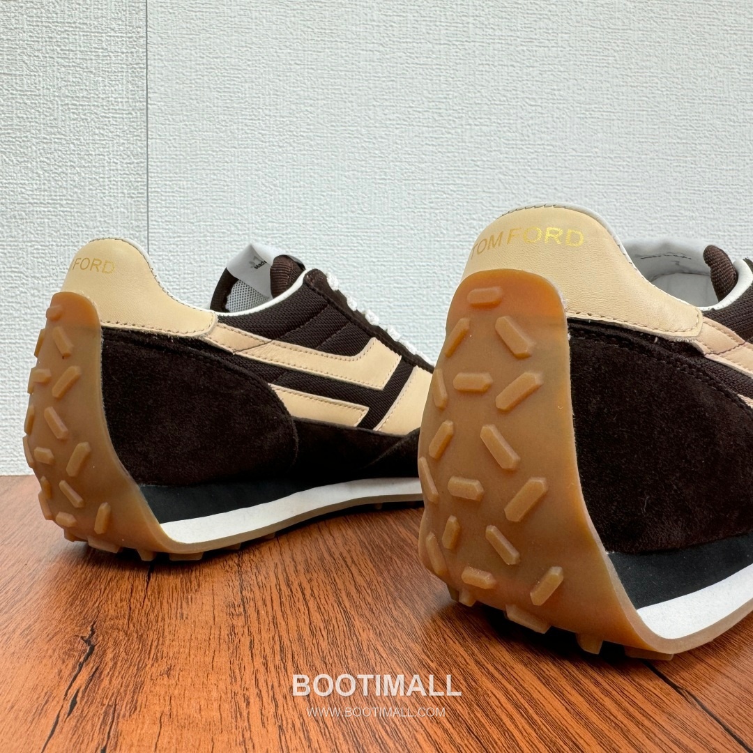 Tom Ford German Trainer Suede Calfskin Mesh Low Sneakers with Panel Detail 톰포드 독일군 트레이너 스웨이드 카프스킨 메쉬 로우 스니커즈 패널 디테일 3.5cm 8