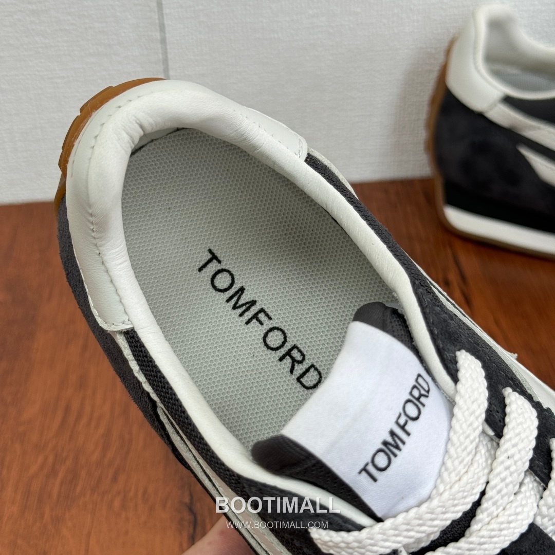 Tom Ford German Trainer Suede Calfskin Mesh Low Sneakers with Panel Detail 톰포드 독일군 트레이너 스웨이드 카프스킨 메쉬 로우 스니커즈 패널 디테일 3.5cm 7