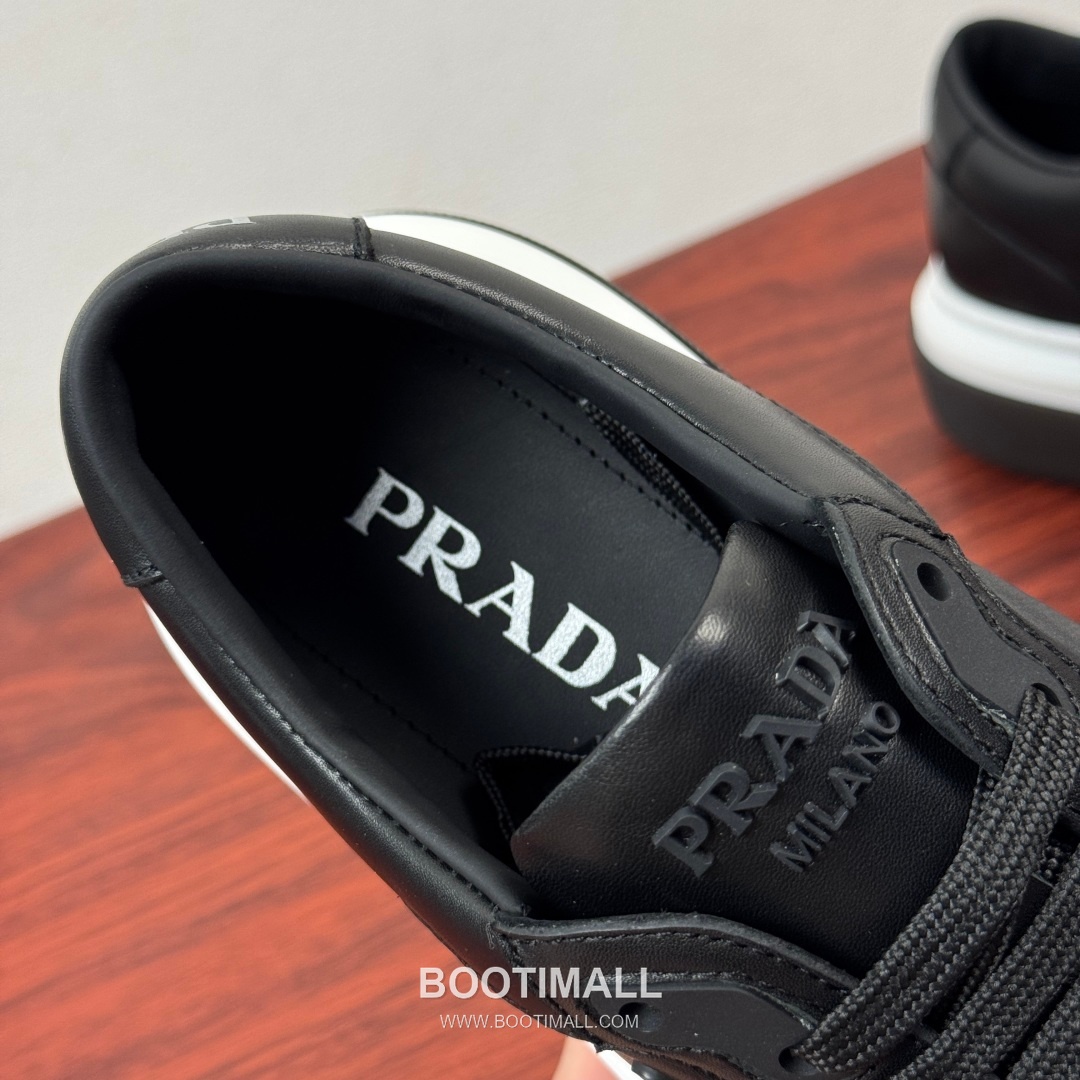 Prada Calfskin Mesh Patchwork Low Sneakers with Triangle Logo Detail 프라다 카프스킨 메쉬 패치워크 로우 스니커즈 삼각 로고 디테일 2EG453 4.5cm 7