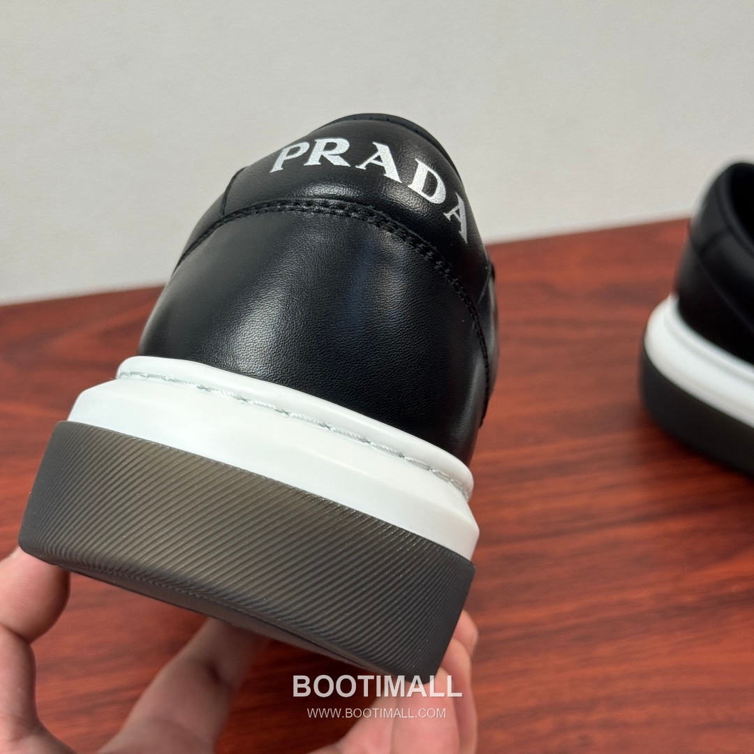 Prada Calfskin Mesh Patchwork Low Sneakers with Triangle Logo Detail 프라다 카프스킨 메쉬 패치워크 로우 스니커즈 삼각 로고 디테일 2EG453 4.5cm 8