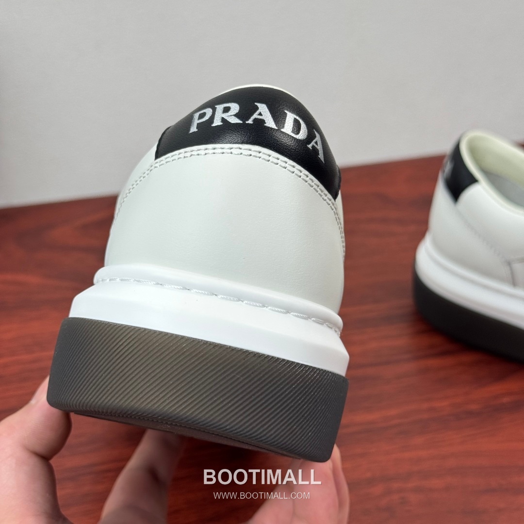 Prada Calfskin Mesh Patchwork Low Sneakers with Triangle Logo Detail 프라다 카프스킨 메쉬 패치워크 로우 스니커즈 삼각 로고 디테일 2EG453 4.5cm 8